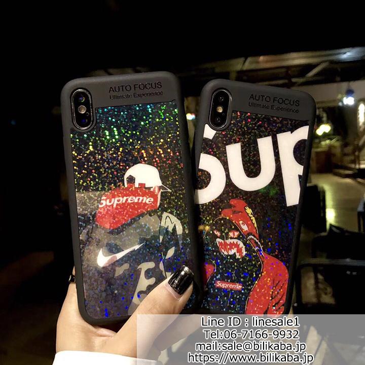 supreme iphoneXケース ストリート系