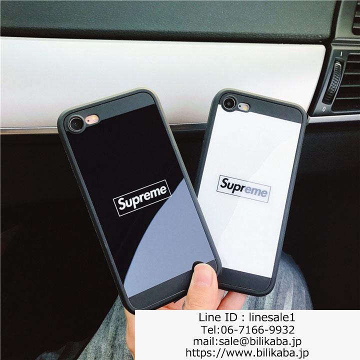 SUPREME アイフォン7 8ケース カップル