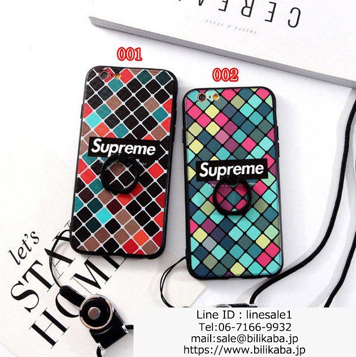 supreme iphone ケース チェーン付き