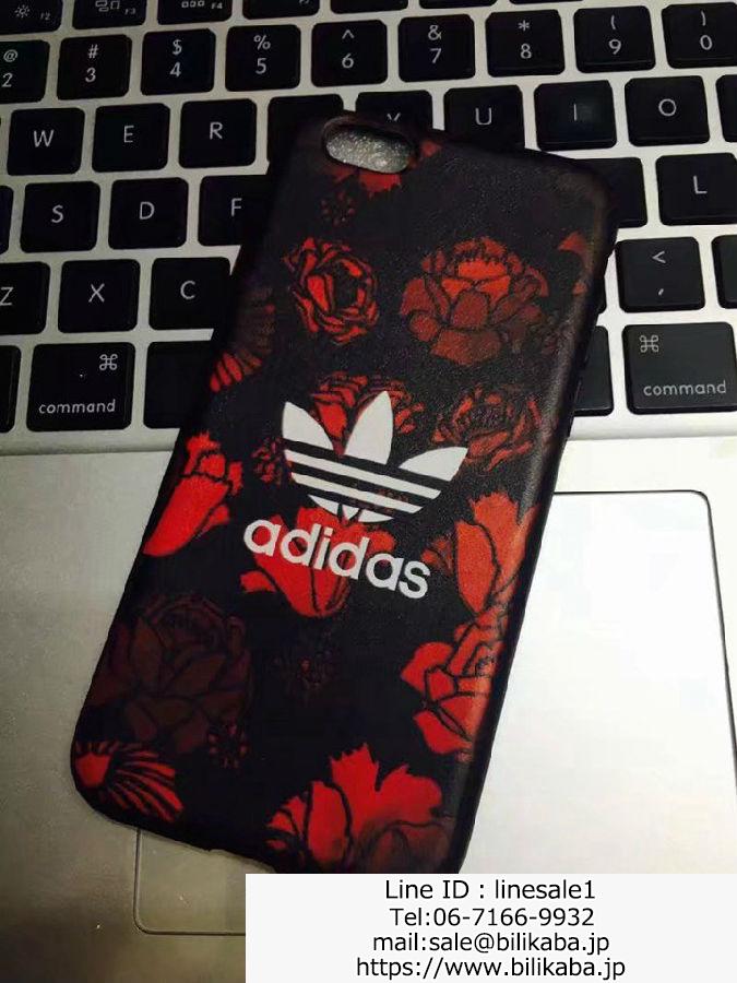 adidas iphone8ケース変色