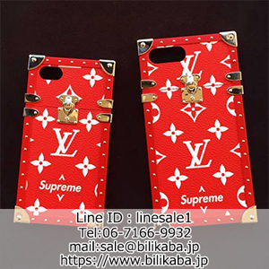 supreme lv iphone8ケース