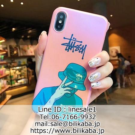 stussy iphonexケース お洒落