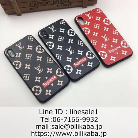 LV Supreme iphonexs maxケース ヒョウ柄