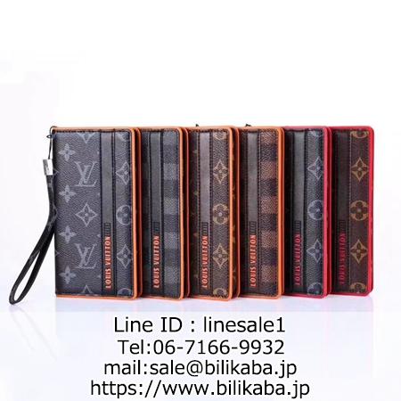 lv iphonexs maxケース ビジネス風 手帳型