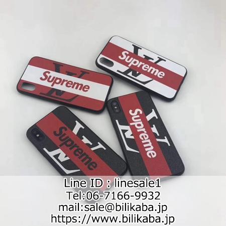 lv supreme iphonexr xs xカバー ペア向け