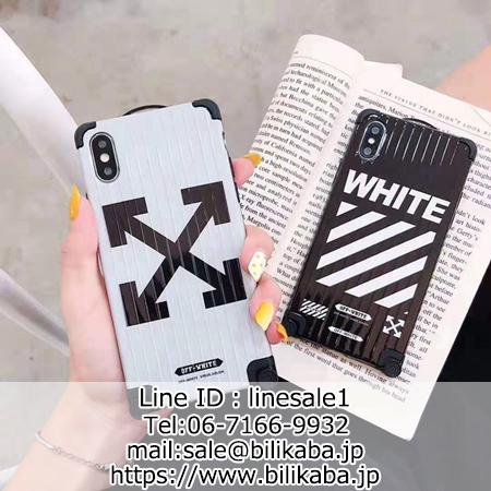 off white スーツケース様式 iphoneカバー