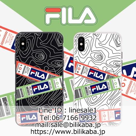 フィラ fila iPhone XS/XS Max TPU携帯ケース