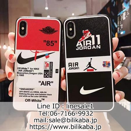 AJ x NIKE コラボ 運動風 iphone11 11proケース