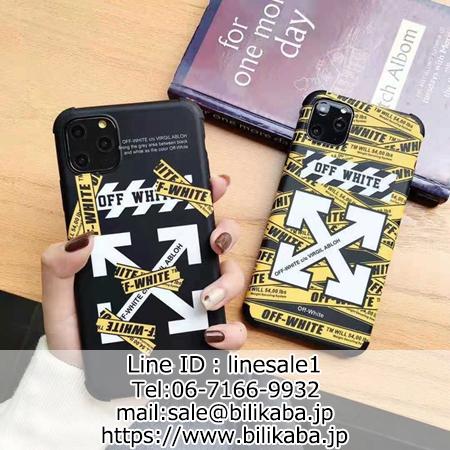 落書き off white iphone11 pro maxケース 大人気