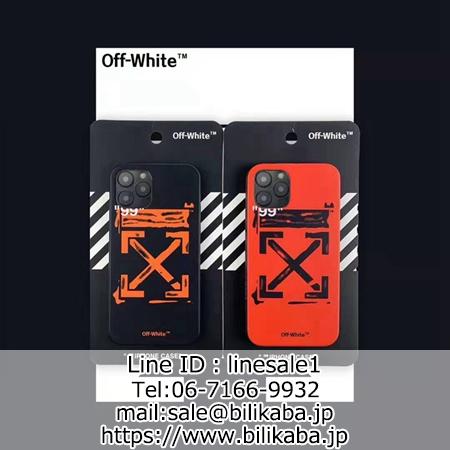 アイフォン11プロケース off white 個性