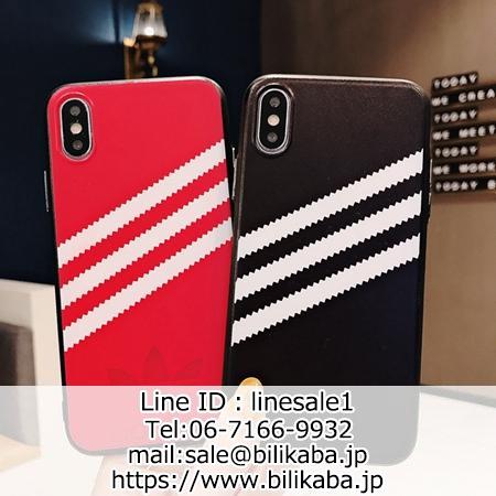 Adidas ギザギザ柄 アイフォン11カバー