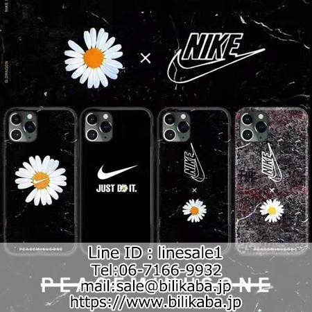 NIKE 花柄マーブル iphone11/xr/xsケース