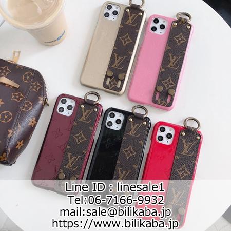 lv iphone11 10カバー ハンドベルト付き