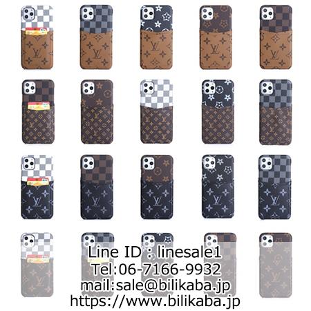 louis vuitton iphone galaxyケース 背面カード収納