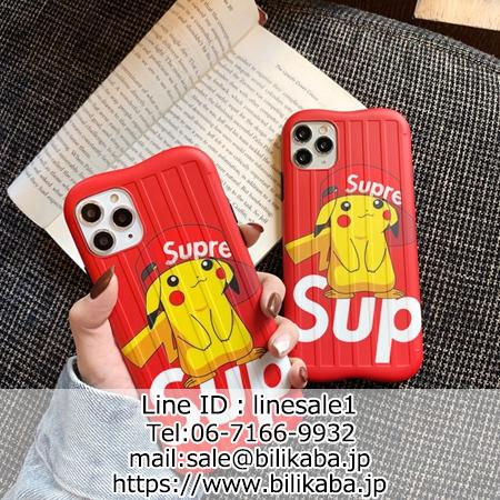 Supreme スーツケース式ピカチュウ iphone11 proケース