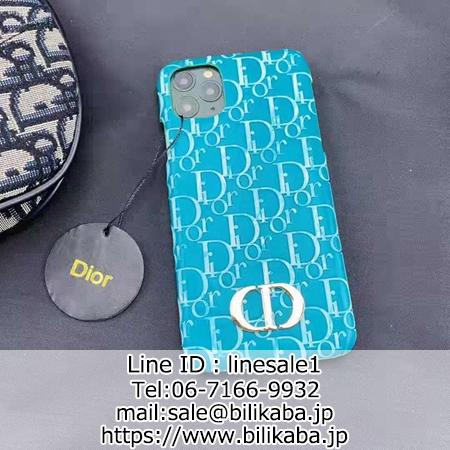 Dior 型押し金具ロゴ付きスマホケース