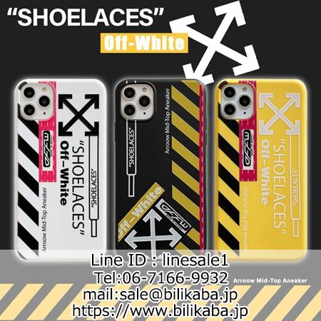 Off white 矢印定番マーク iphone11 pro maxケース