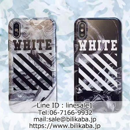 OFF-WHITE マーブル柄 iphone11 pro maxカバー