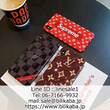 louis vuitton x supreme iphone11 pro maxコラボ携帯ケース