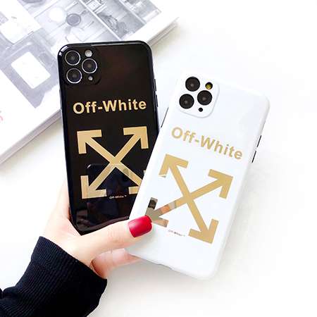 オフホワイト iPhone12proスマホケース かっこいい 個性 off-white iphone11/11Pro Maxケース 人気 耐衝撃良い オフホワイト アイフォンXR携帯カバー 黒 おしゃれ 代金引換をご利用できます