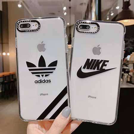 超人気Adidas iphone12/12pro max スマホケース アディダス iphone11/xs maxケース携帯カバー スポーツ風ナイキ iphoneXRカバー 薄い 軽い ブランド風Nikeおしゃれ 二色 激安  代金引換をご利用できます