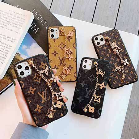 【大人気】LV チェーン付き iphone12 proケース 送料無料  かわいい おじゃれなデザイン​ ブランド チェーン付き iphone11スマホケース LV Galaxy HUAWEIカバー ルイヴィトン ファッション  オシャレ 超人気 芸能人愛用 LINEで簡単にご注文可