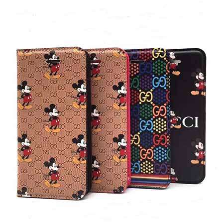 【在庫あり】gucci ミッキーコラボ iphone12/12miniケース手帳型  カワイイ グッチ ディズニー iPhone12proケース mickey GUCCI iPHONE12pro maxケース マンガ 若者向け ファッション