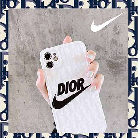 ブランドディオール Dior ナイキ NIKE コラボ iPhone12 スマホケース ナイキ NIKE iPhone12pro maxケースディオール風 iphone12 Proケース  おしゃれ 高校生愛用
