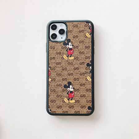 GUCCI 可愛いiPhone12ケース TPU材質 手触り良いiphone12mini 定番柄 グッチ 芸能人愛用 iphone12proスマホケース ミッキーマウス 送料無料