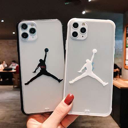 iphone12 スマホケース Air Jordan 透明