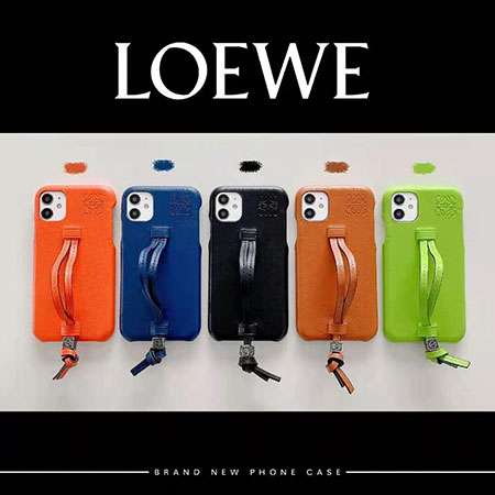 レザー アイホン12携帯ケース LOEWE