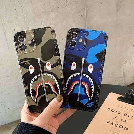 ブランド スマホケース A BATHING APE アイフォン 13 mini/13