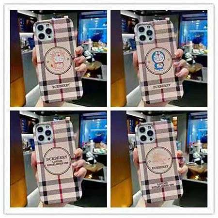 アイフォン XS 携帯ケース Doraemon 高質革貼