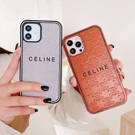 celine iphone8 plus/8 革製 保護ケース
