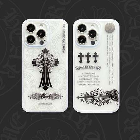 おしゃれ iphone12/12promax 保護ケース ChromeHearts