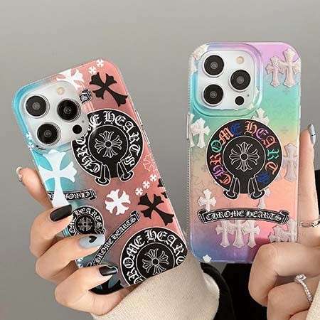 つや消し 保護ケース Chrome Hearts iphone12プロマックス