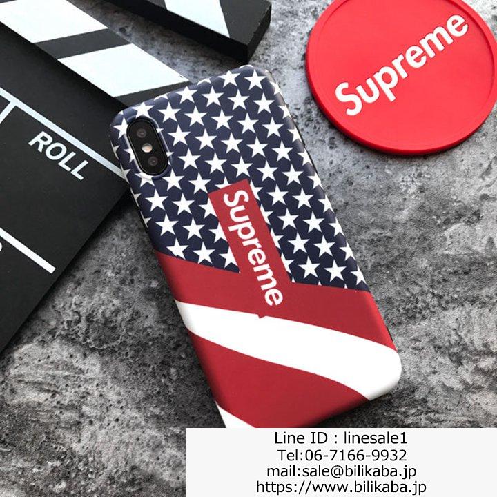 supreme iphone7plusケースストリート系