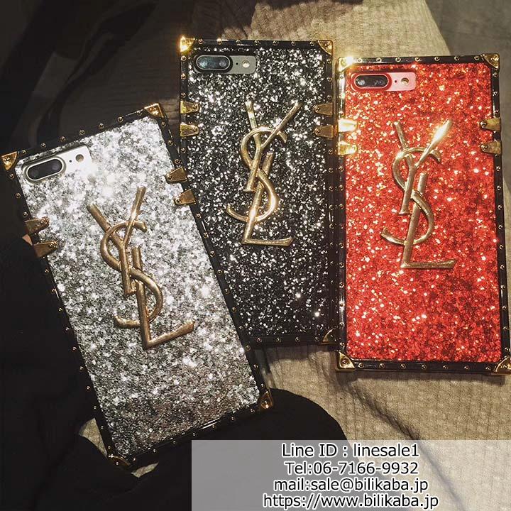 YSL iphone8plusカバー キラキラ