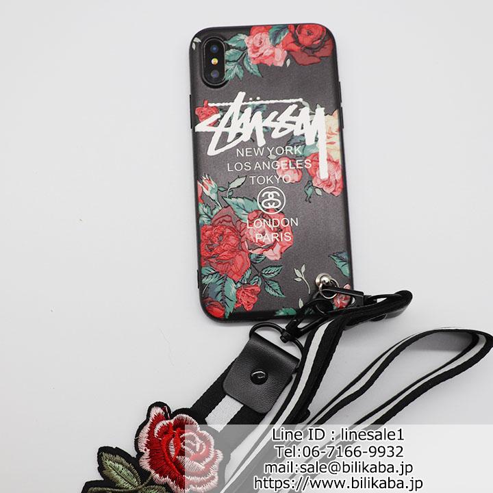 STUSSY アイフォン8/8plusケース 個性