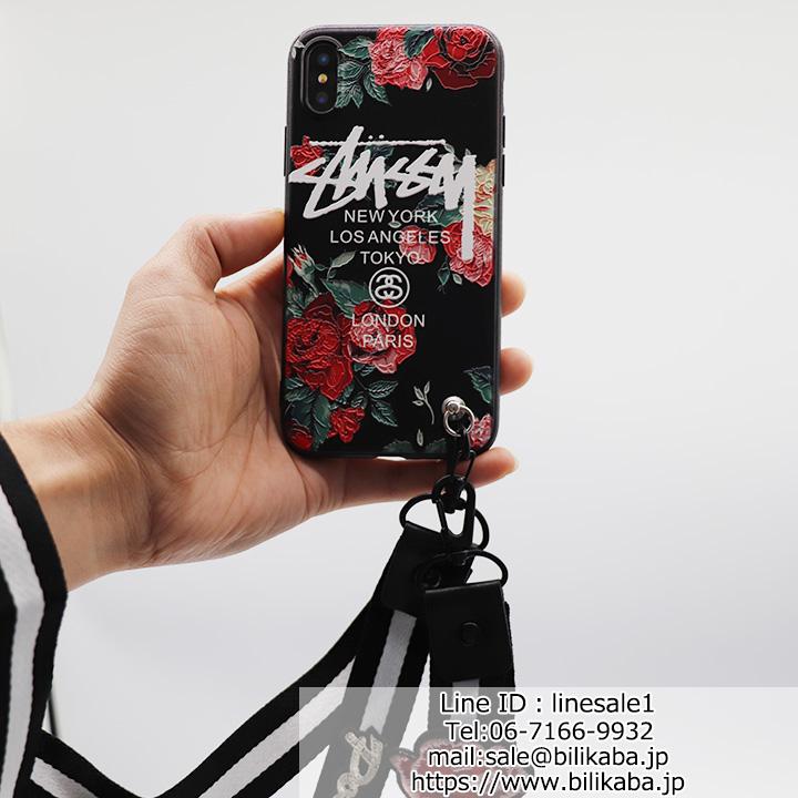 STUSSY アイホン6splusケース カワイイ 芸能人愛用