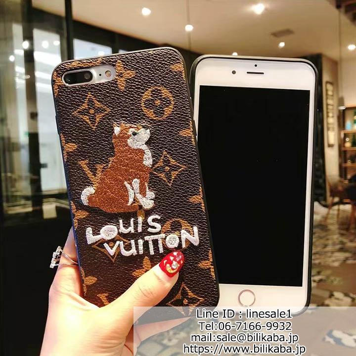 LV iphone8plusフルカバー 高品質革