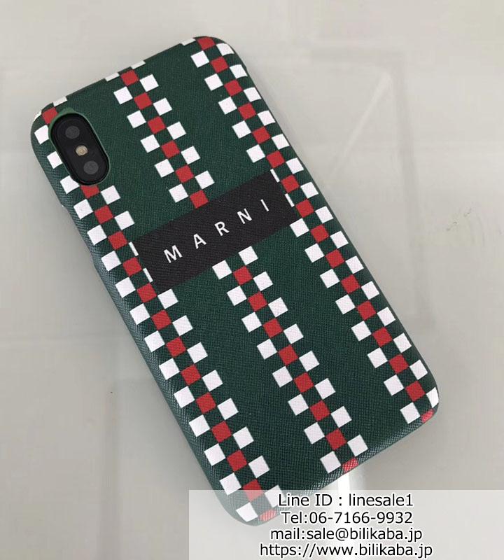 Marni iphone8 ハード ケース