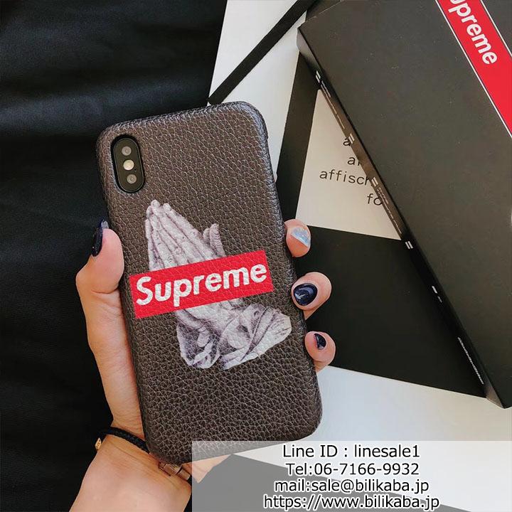 ブランド supreme iphone8ケース シンプル