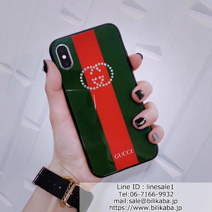 gucci iphone6携帯ケース 強化ガラス