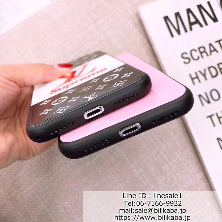 シャネル iPhone8Plus保護カバー 可愛いピンク