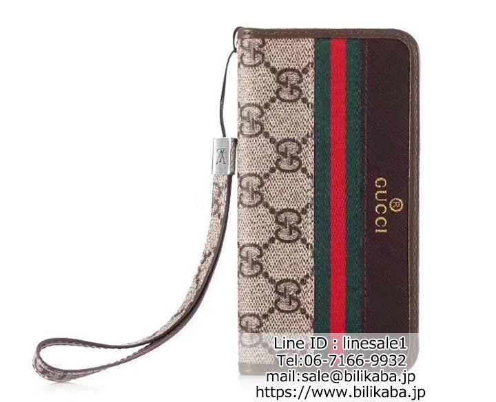 iphone8plusカバー 手帳型 gucci