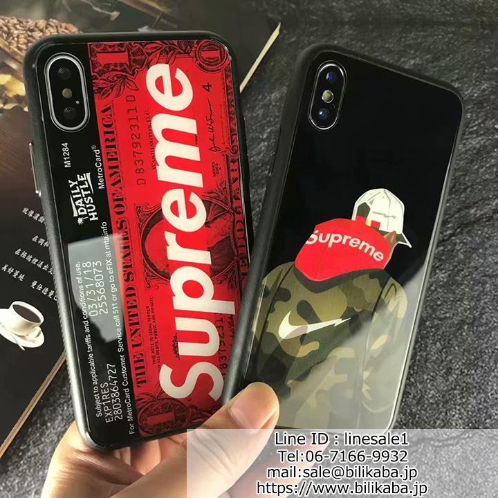 SUPREME アイフォン7 プラスケース ペア用