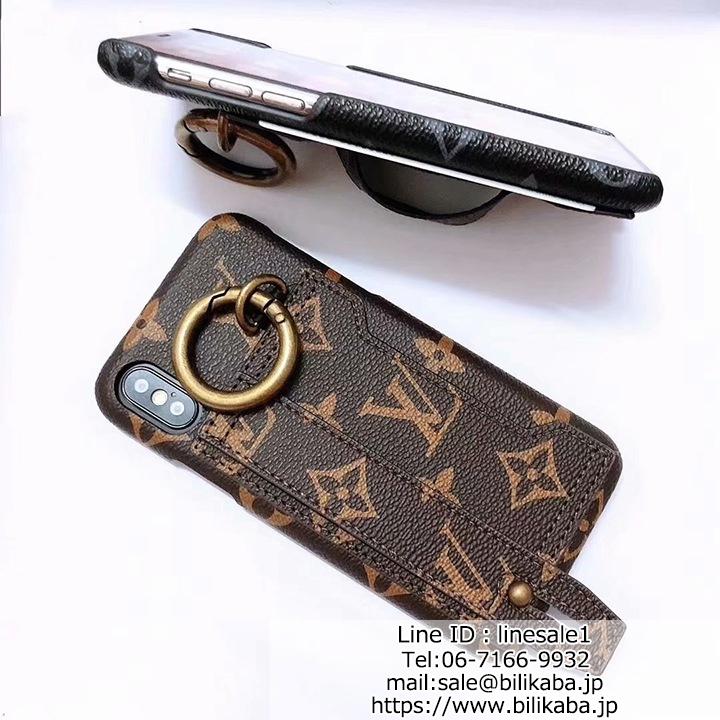 lv iphoneXS Plusケース カードホルダー