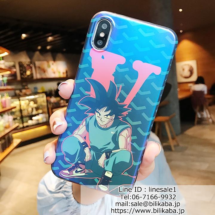 vlone iphonexrカバー 光沢感