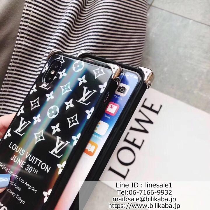 iPhone8plusケース SUPREME LV モノグラム柄